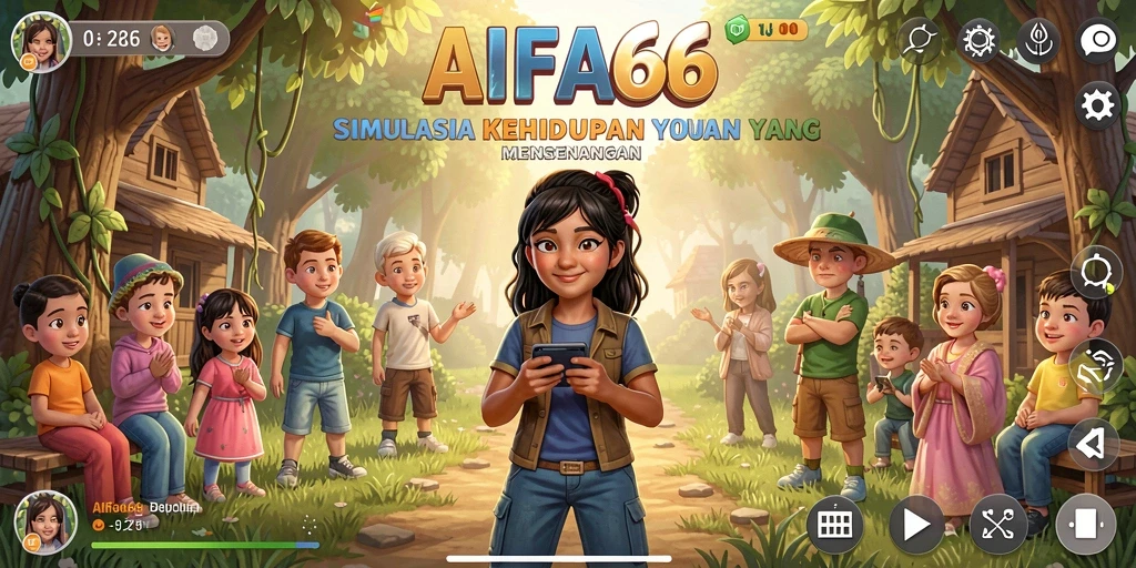 Tampilan menarik AIFA66 dengan gameplay simulasi yang interaktif.