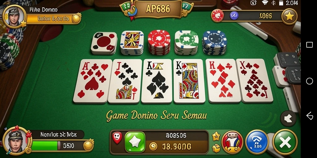 Tampilan gameplay Domino yang menarik dari AP686.