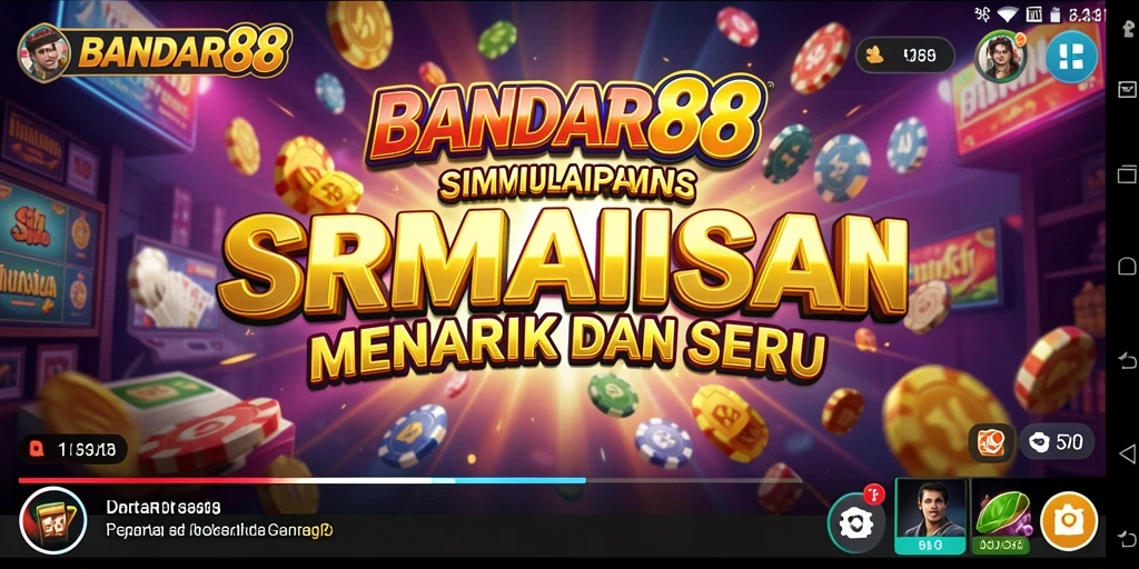 Screenshot gameplay BANDAR88 menunjukkan interaksi seru antar pemain.