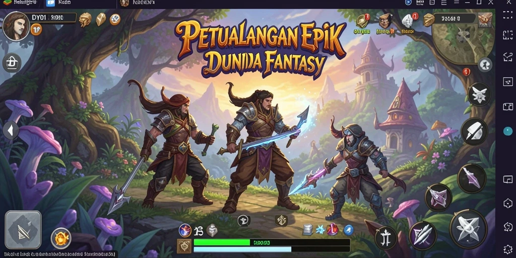 Gameplay seru di DY01 dengan aksi pertarungan yang dinamis.