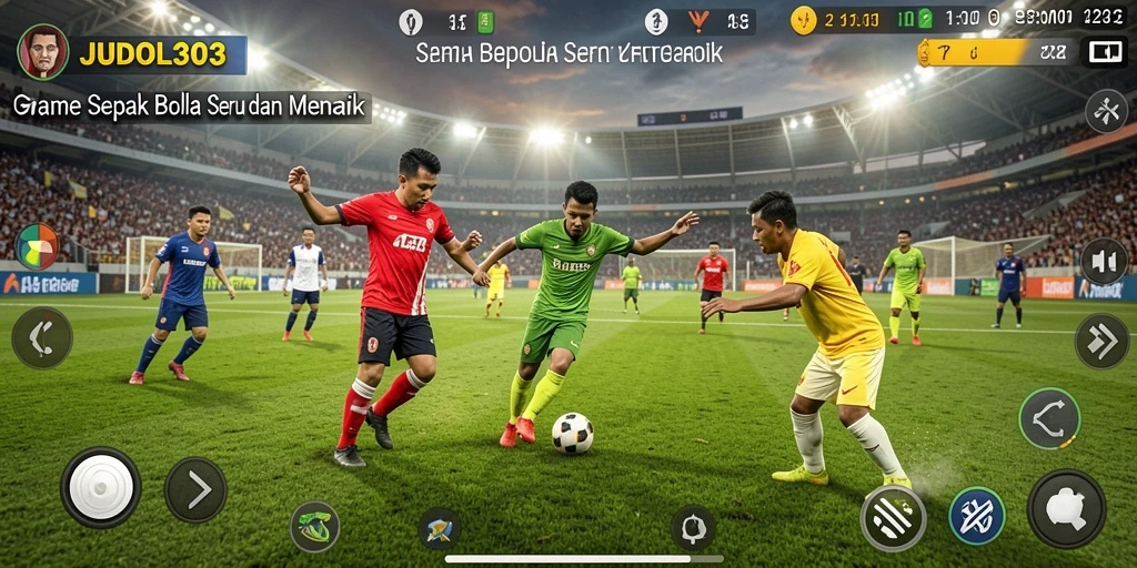 Tampilan gameplay JUDOL303 yang realistis dan seru di lapangan.