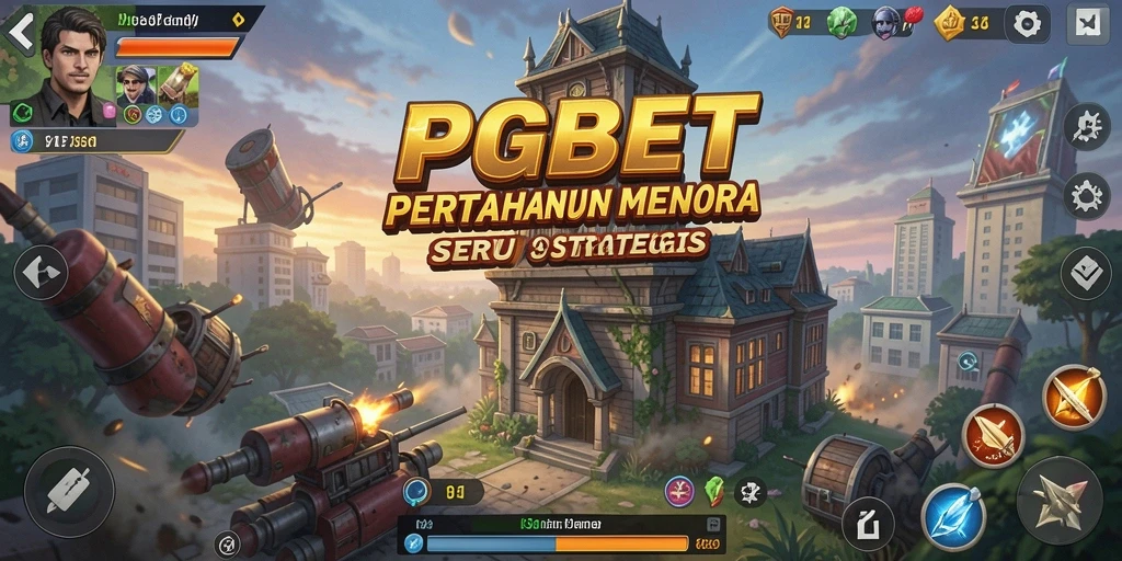 Gameplay menarik PGBET dalam aksi Tower Defense yang seru.