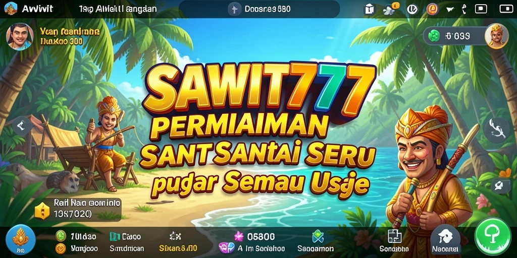 Tampilan gameplay SAWIT777 yang menarik dan seru.