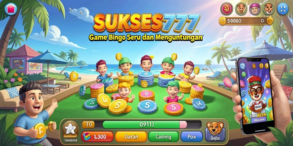 Screenshot gameplay aktif game Bingo SUKSES777.